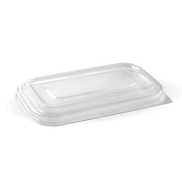 PET Lid to suit 750ml & 1000ml Takeaway Bases - B-LBL-RPET(D) SLEEVE 50