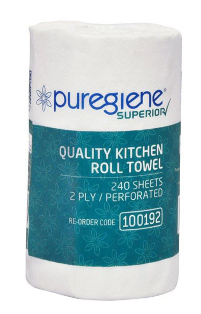 Puregiene Kitchen Towel - 240 sheets 100192 CTN 12