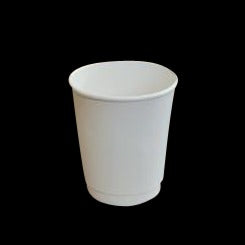 Generic 8ozB 90mm Double Wall White Cups CTN 500